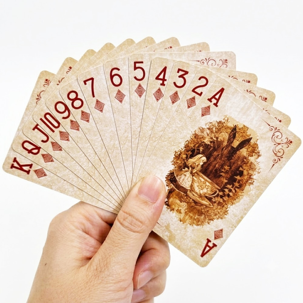 55 Buah Kartu Remi Alice in Wo - Vintage Collectible Playing Cards ulasan dan harga