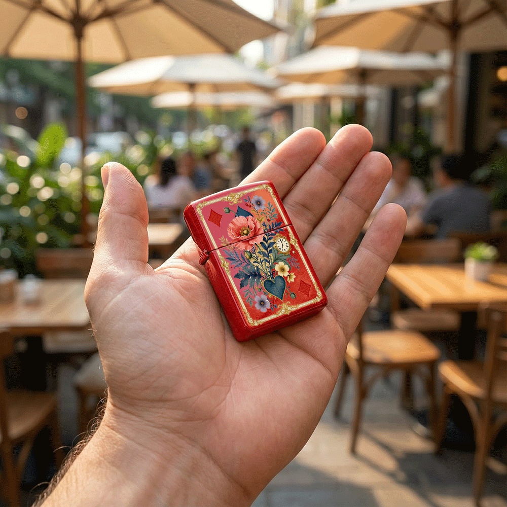 Pemantik Api Model Flip Top Be - Vintage Collectible Playing Cards ulasan dan harga