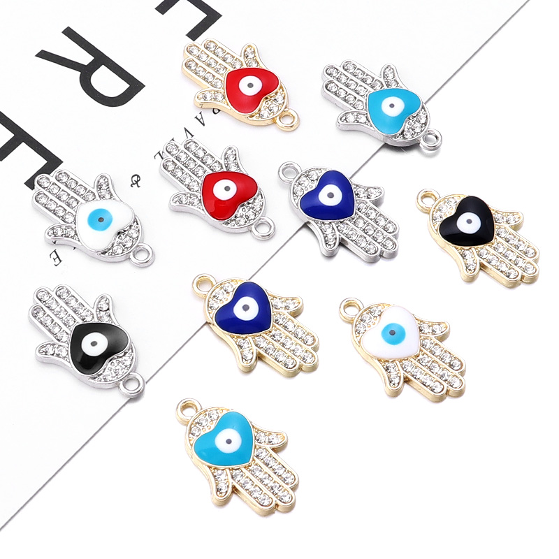 10Pcs/Lot Bentuk Tangan dengan - Vintage Jewelry Collection ulasan dan harga
