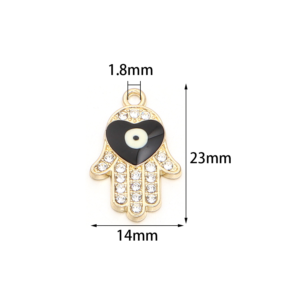 10Pcs/Lot Bentuk Tangan dengan - Vintage Jewelry Collection ulasan dan harga