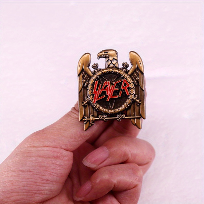 1 Buah Pin Enamel Musik Pop Ba - Collectible Vintage Brooches ulasan dan harga