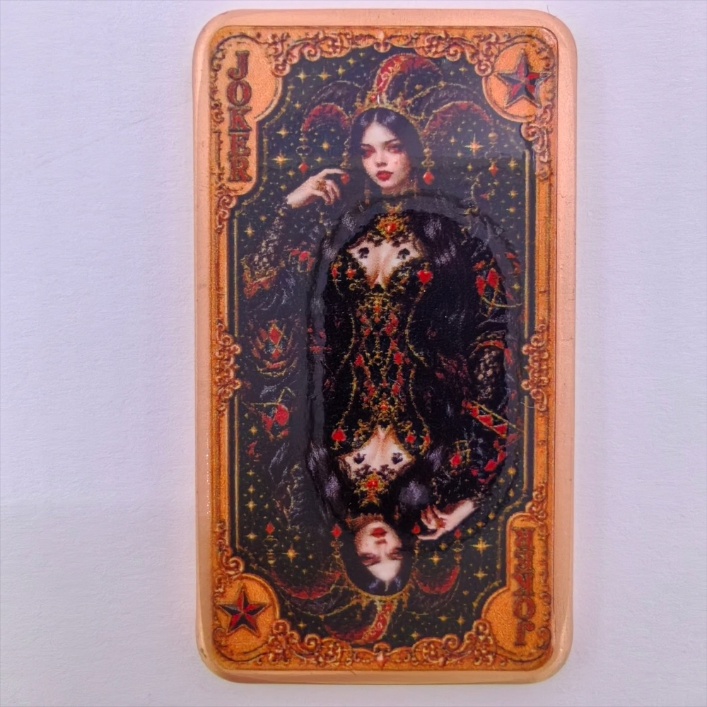 1oz .999 Batang Tembaga Murni  - Vintage Collectible Playing Cards ulasan dan harga