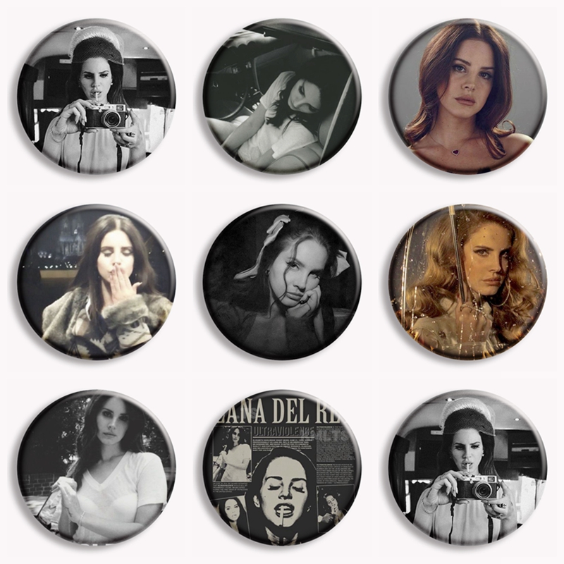I Love Luna Pin foto Retro art - Collectible Vintage Brooches ulasan dan harga