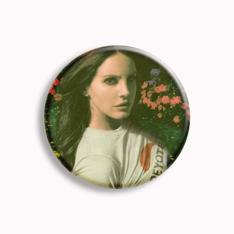 I Love Luna Pin foto Retro art - Collectible Vintage Brooches ulasan dan harga