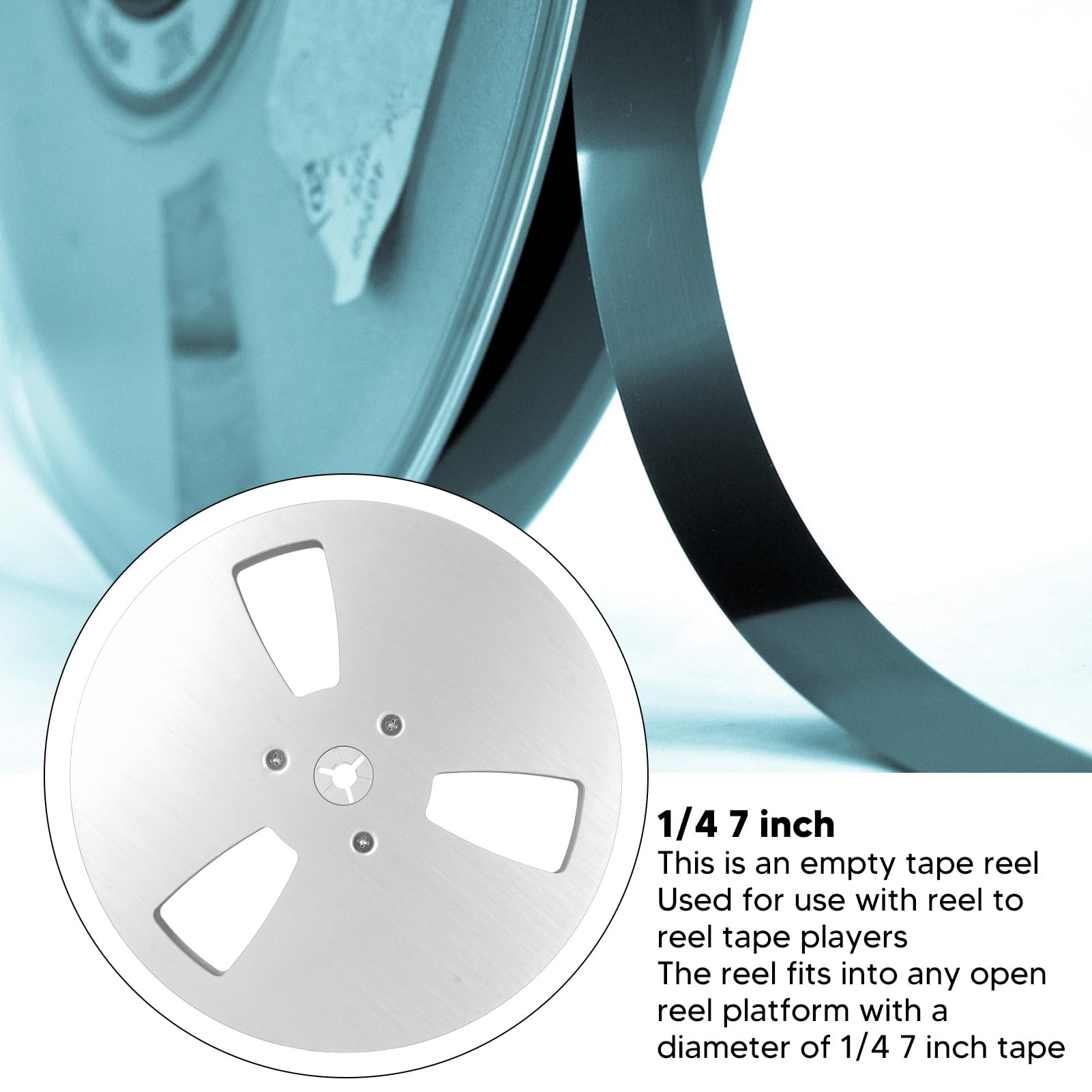 Reel Takeup 1/4 7 Inch, Reel K - Super 8 Film Reel ulasan dan harga
