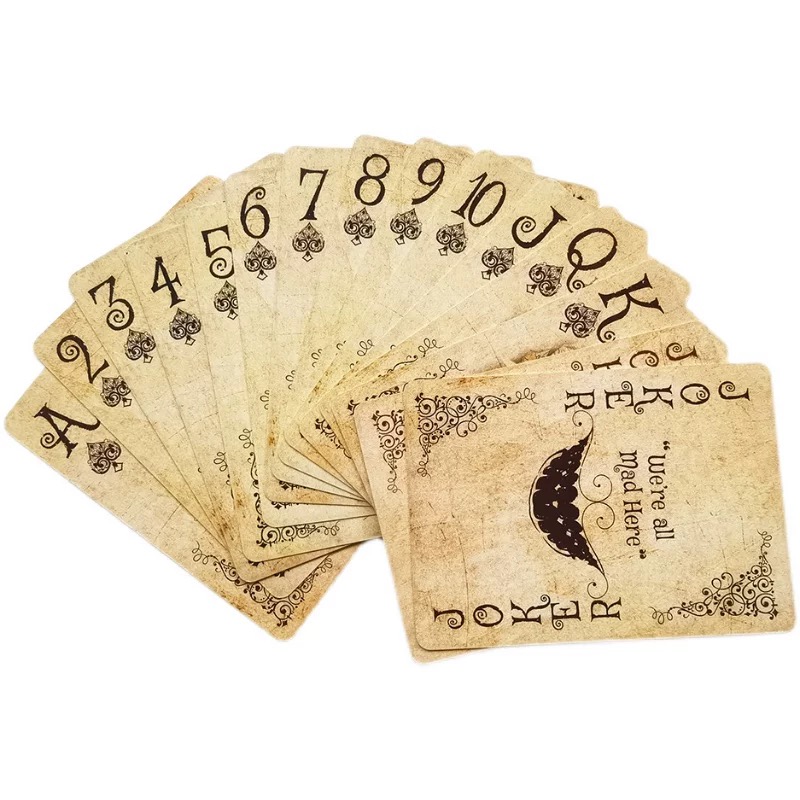 54 Buah Kartu Poker Kertas Vin - Vintage Collectible Playing Cards ulasan dan harga