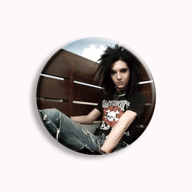 Band Rock Tokio Hotel Kaulitz  - Collectible Vintage Brooches ulasan dan harga