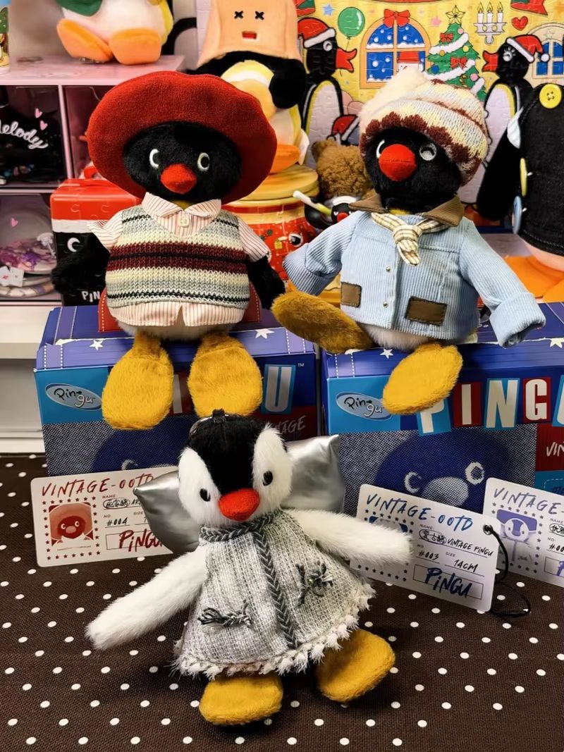 Pingu Blind Box 45th Anniversa - Vintage Collectible Toys For Sale ulasan dan harga