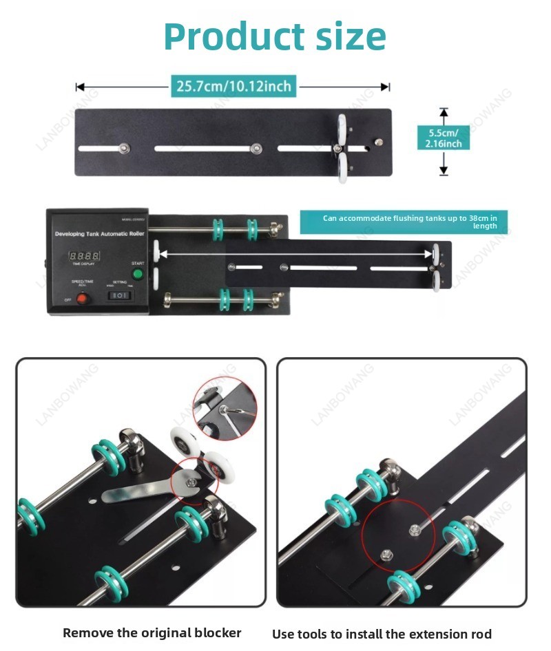 1530/2520 Mesin Pengolah Film  - Photo Develop Tank ulasan dan harga
